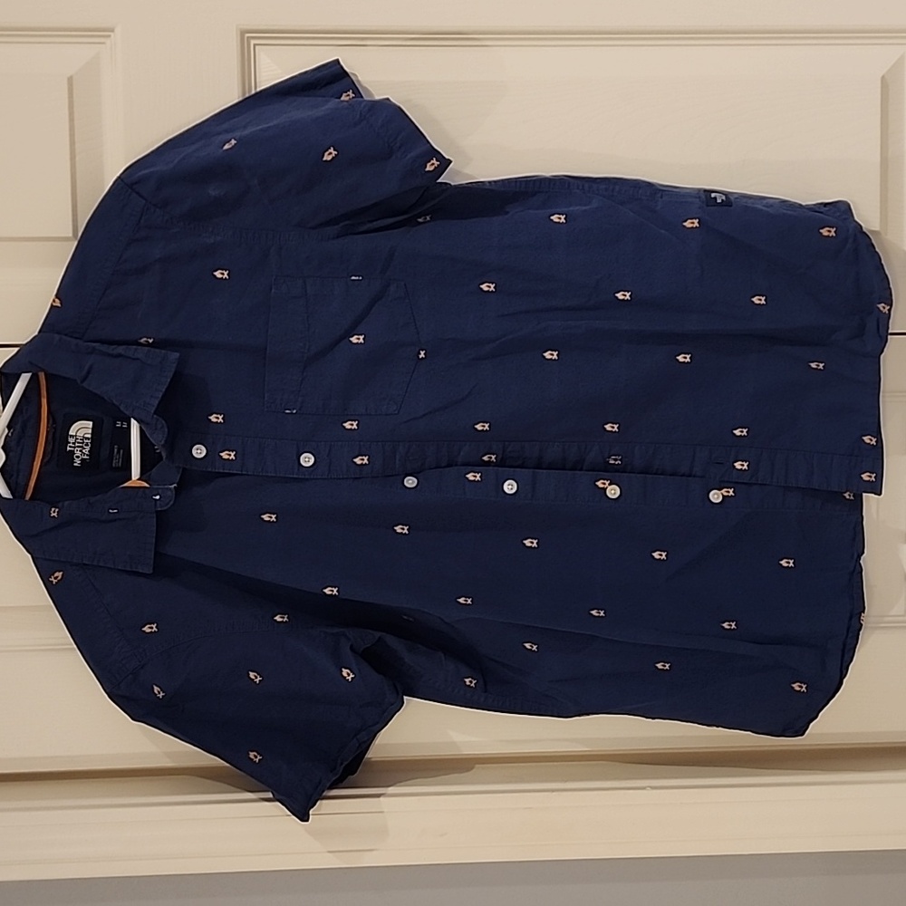 North Face button down